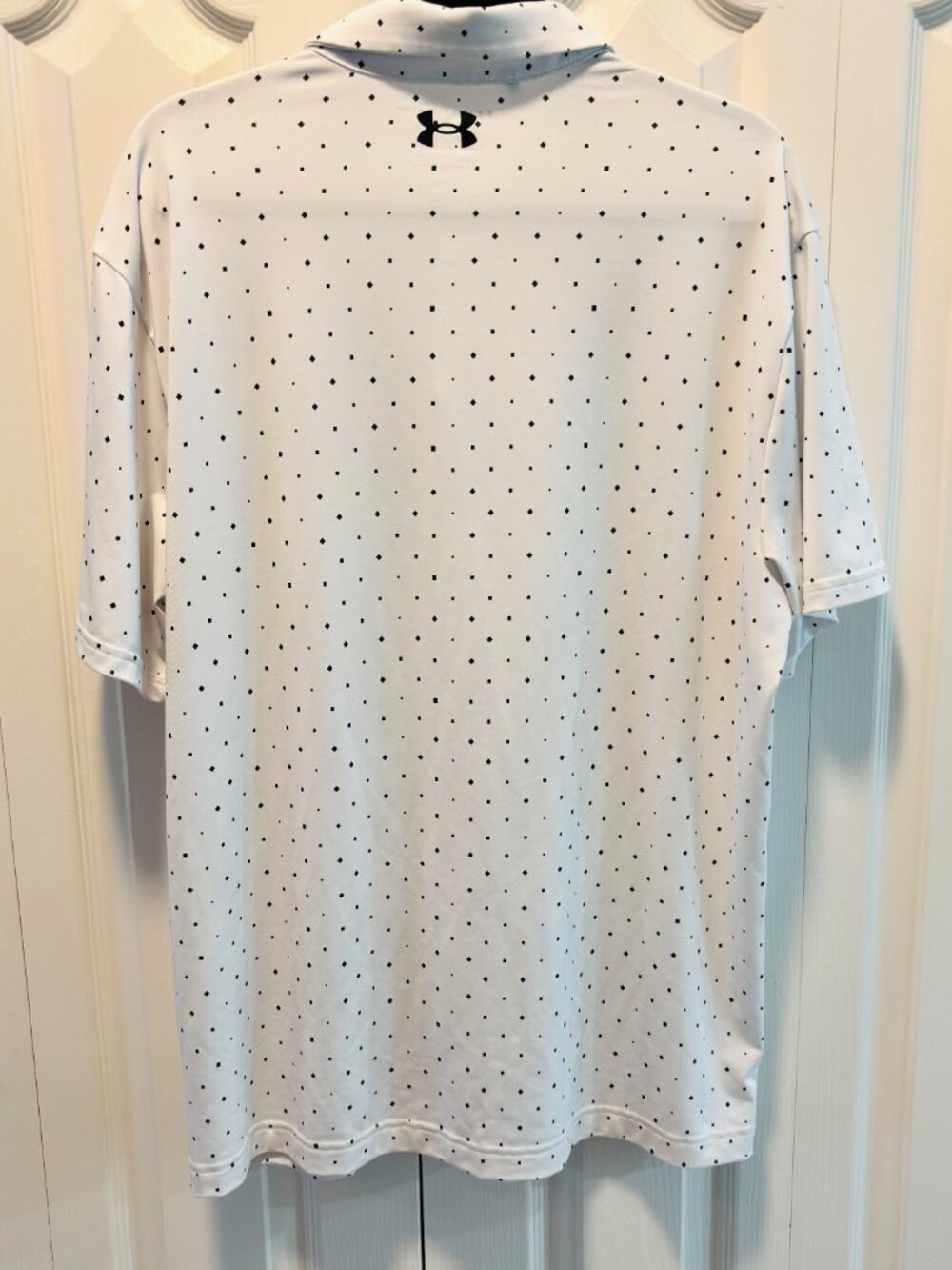 Under Armour Men's White Performance Polo Shirt XL Golf Athletic Casual - Picture 3 of 9